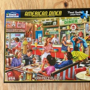 American Diner 1000 piece puzzle